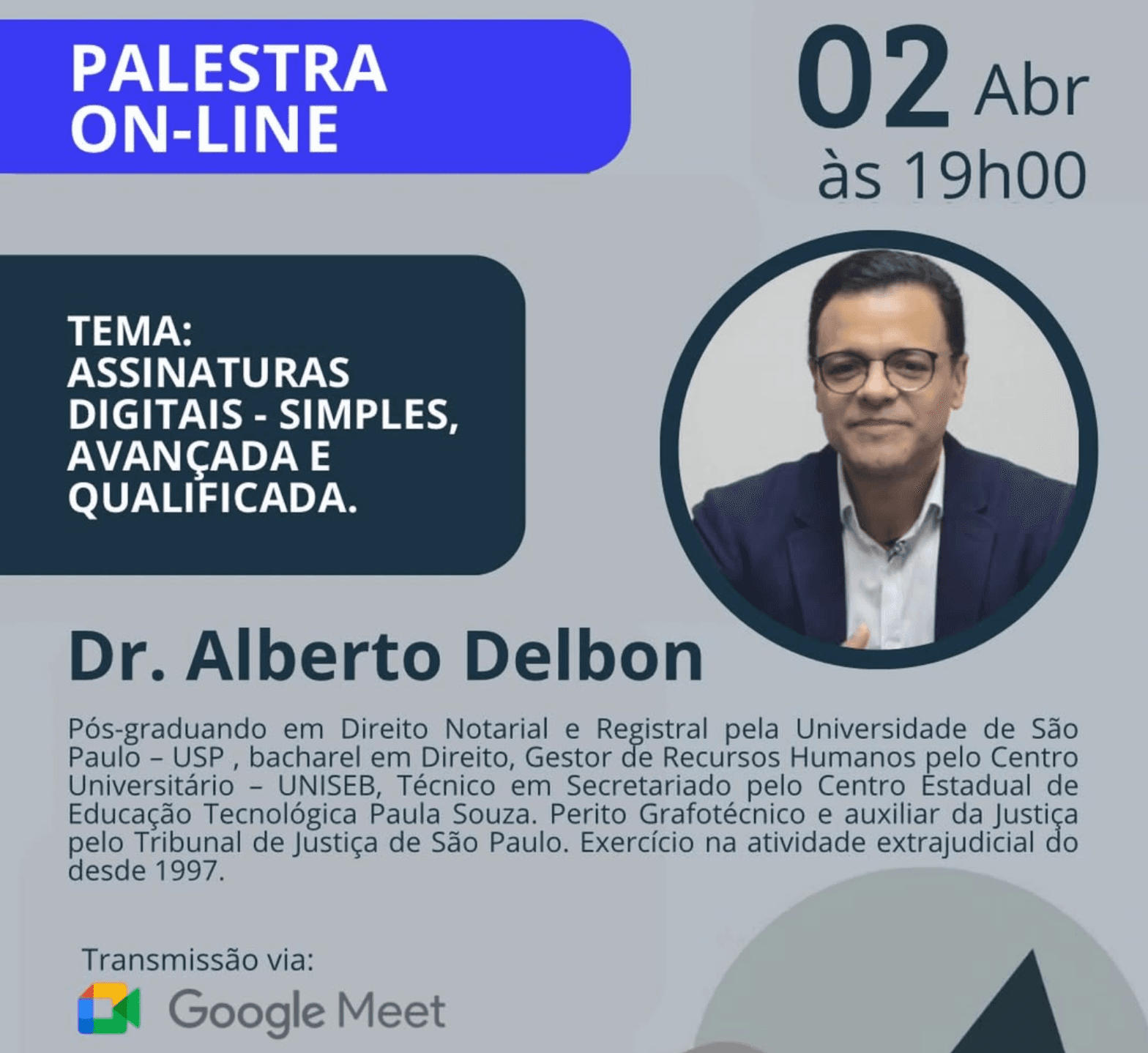 ASSINATURAS DIGITAIS — simples, avançada e qualificada