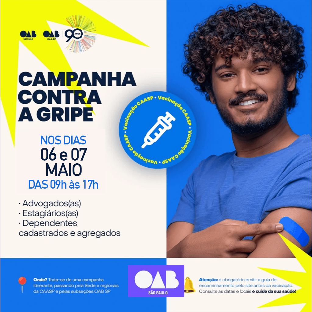 CAASP: Campanha de vacinação contra a gripe