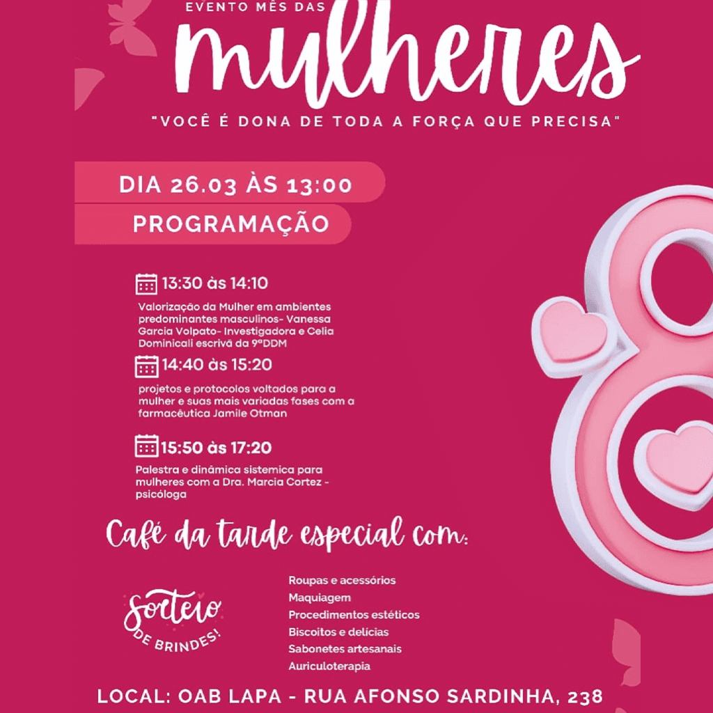 Mês da Mulher