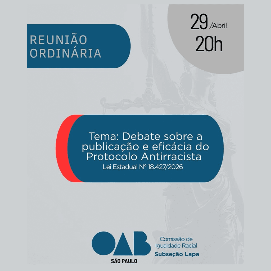 Reunião Ordinária: Comissão de Igualdade Racial