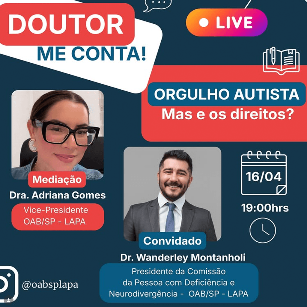 🔴 DOUTOR ME CONTA – AO VIVO: Orgulho Autista: mas e os direitos?